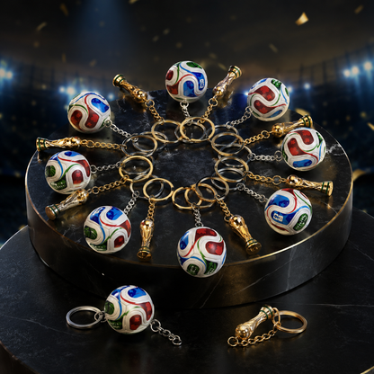 🔥 2026 World Cup Keychain Set 🇺🇸 🇲🇽 🇨🇦