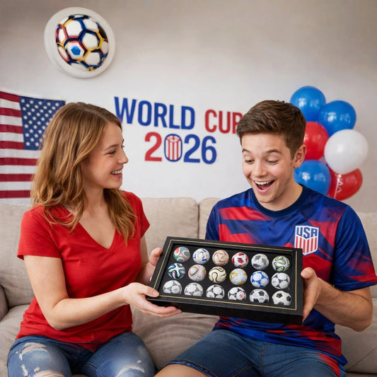 ⚽2026 World Cup Sale🔥 Up to 49% OFF! - 🏆 Handcrafted Mini Soccer Ball Collection (1970–2026).