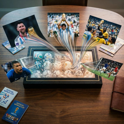 ⚽2026 World Cup Sale🔥 Up to 49% OFF! - 🏆 Handcrafted Mini Soccer Ball Collection (1970–2026).
