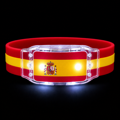 🔥 Bracelet LED Lumineux Pays | Édition Coupe du Monde 2026 🔥