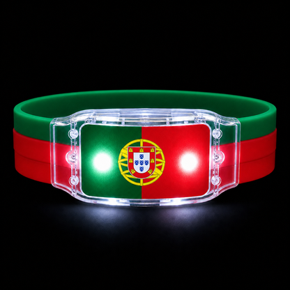 🔥 Bracelet LED Lumineux Pays | Édition Coupe du Monde 2026 🔥