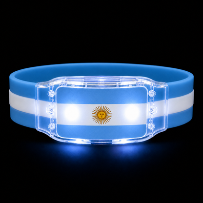 🔥 Bracelet LED Lumineux Pays | Édition Coupe du Monde 2026 🔥