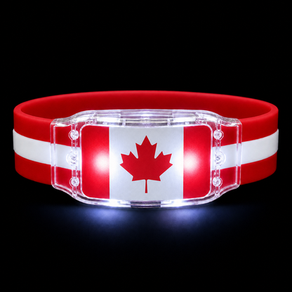 🔥 Bracelet LED Lumineux Pays | Édition Coupe du Monde 2026 🔥