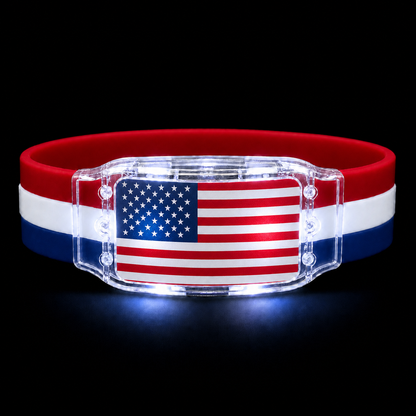 🔥 Bracelet LED Lumineux Pays | Édition Coupe du Monde 2026 🔥