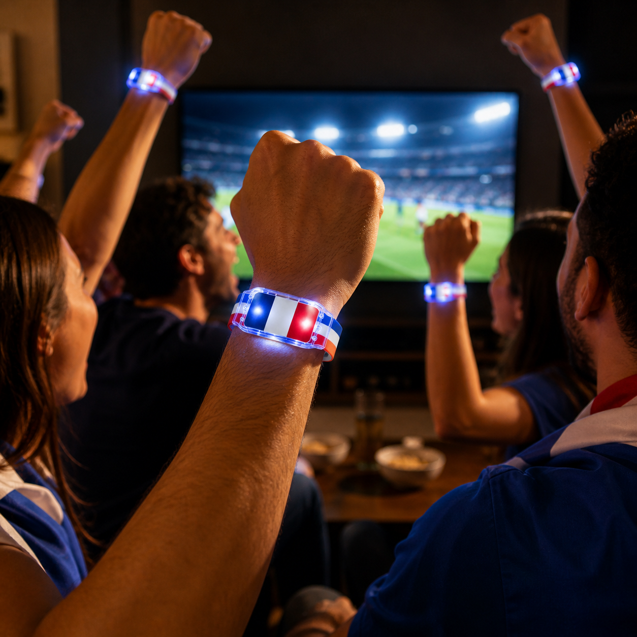 🔥 Bracelet LED Lumineux Pays | Édition Coupe du Monde 2026 🔥