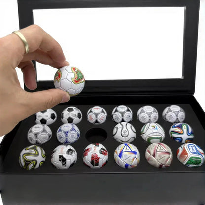⚽2026 World Cup Sale🔥 Up to 49% OFF! - 🏆 Handcrafted Mini Soccer Ball Collection (1970–2026).